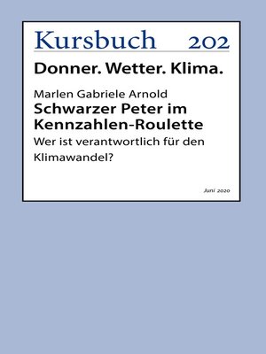 cover image of Schwarzer Peter im Kennzahlen-Roulette
